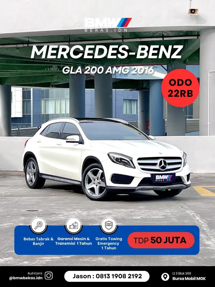 LOW ODO22rb Mercedes Benz GLA 200 AMG 2016
