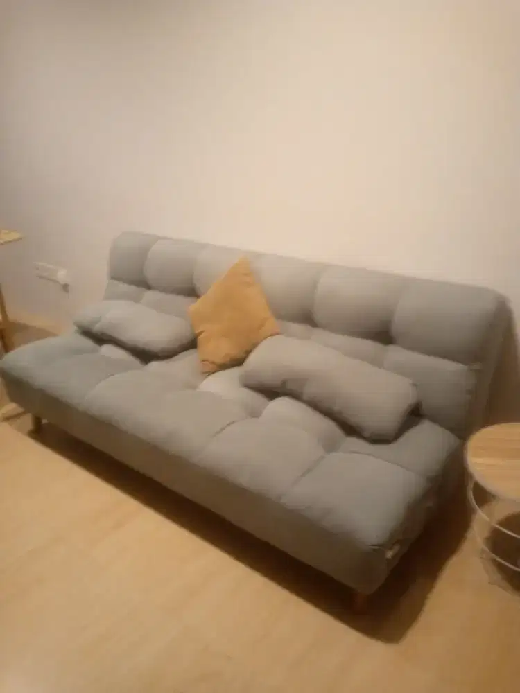 Cepet aja sofabed warna abu abu