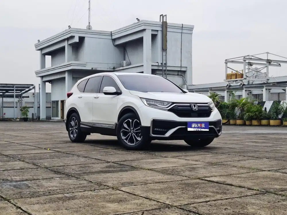 Honda CRV CR-V 1.5 Turbo Prestige AT Putih 2021 Sensing KM 26RB