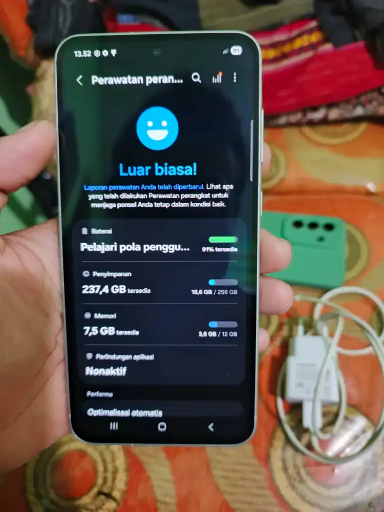 Samsung A56 5G Ram 12/256 Olive mulus