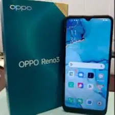 OPPO RENO 3 8/128GB Second RESMI NORMAL UNIT BISA TUKARTAMBAH JUALBELI