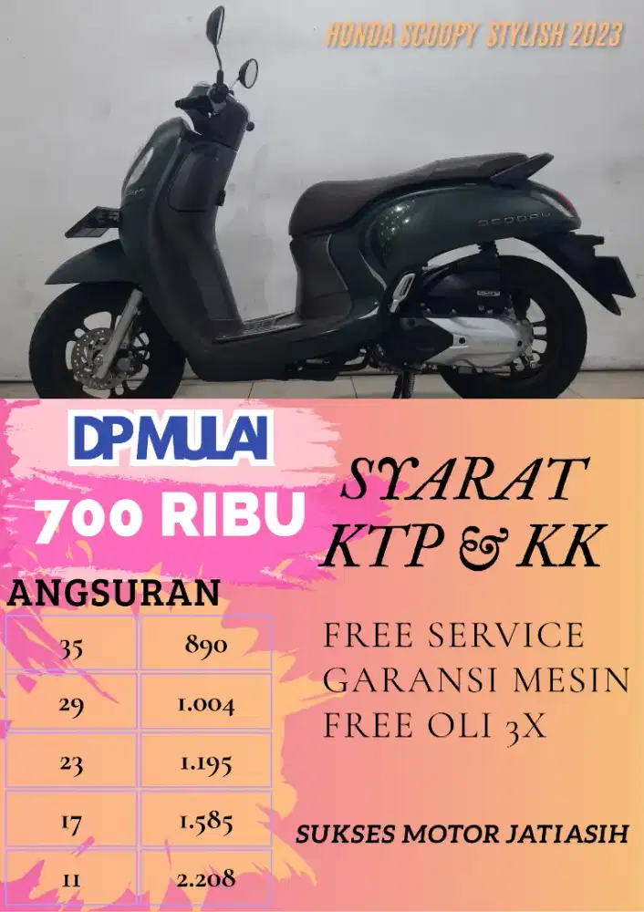 HONDA SCOOPY STYLISH 2023