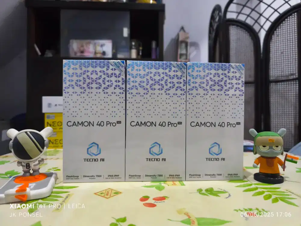 Tecno Camon 40 Pro 5G 8/256 garansi resmi BARU ; segel dus