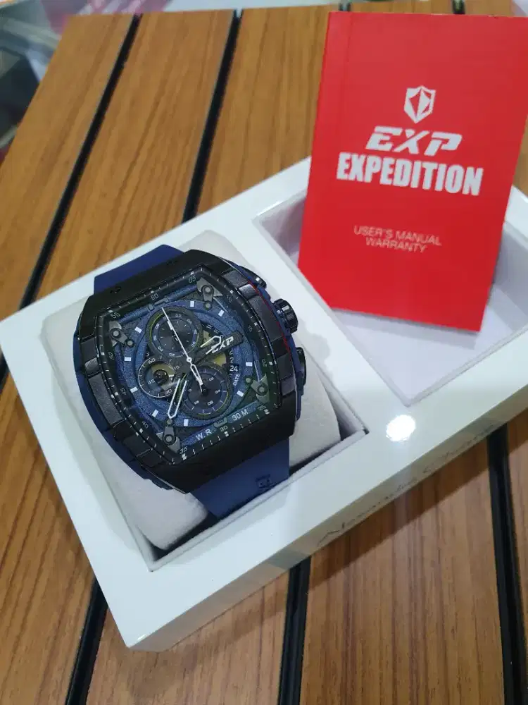 Jam tangan expedition 6782 original garansi meisn 1 tahun jos bos