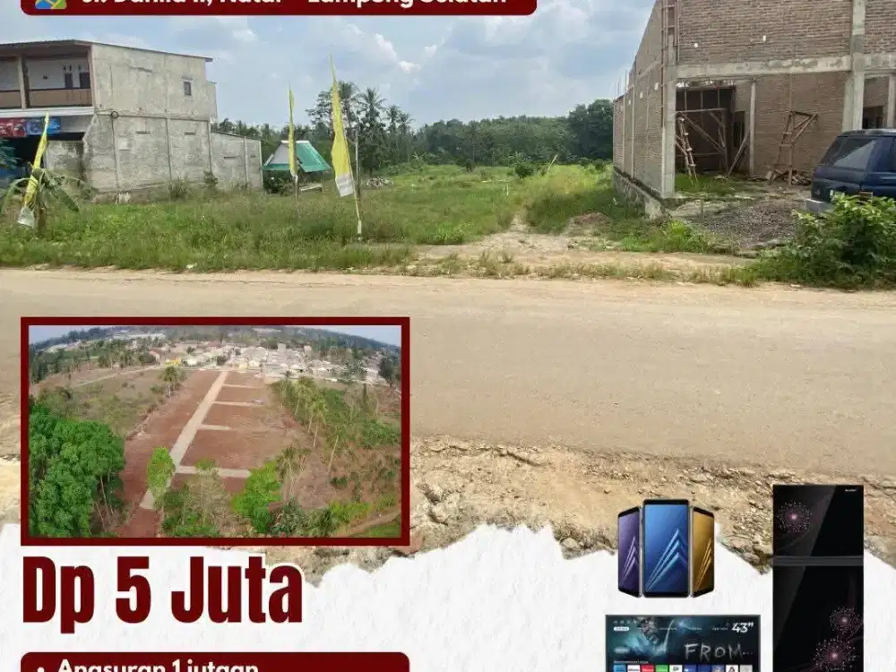 Tanah kavling pinggir jalan MUTIARA LAND