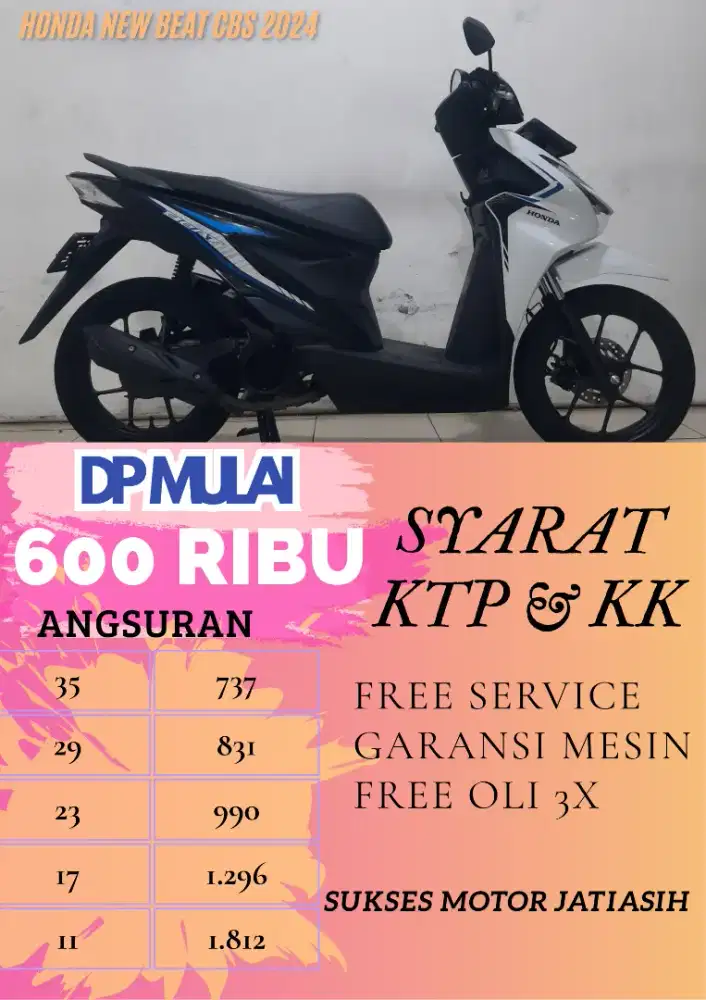 HONDA NEW BEAT CBS 2024