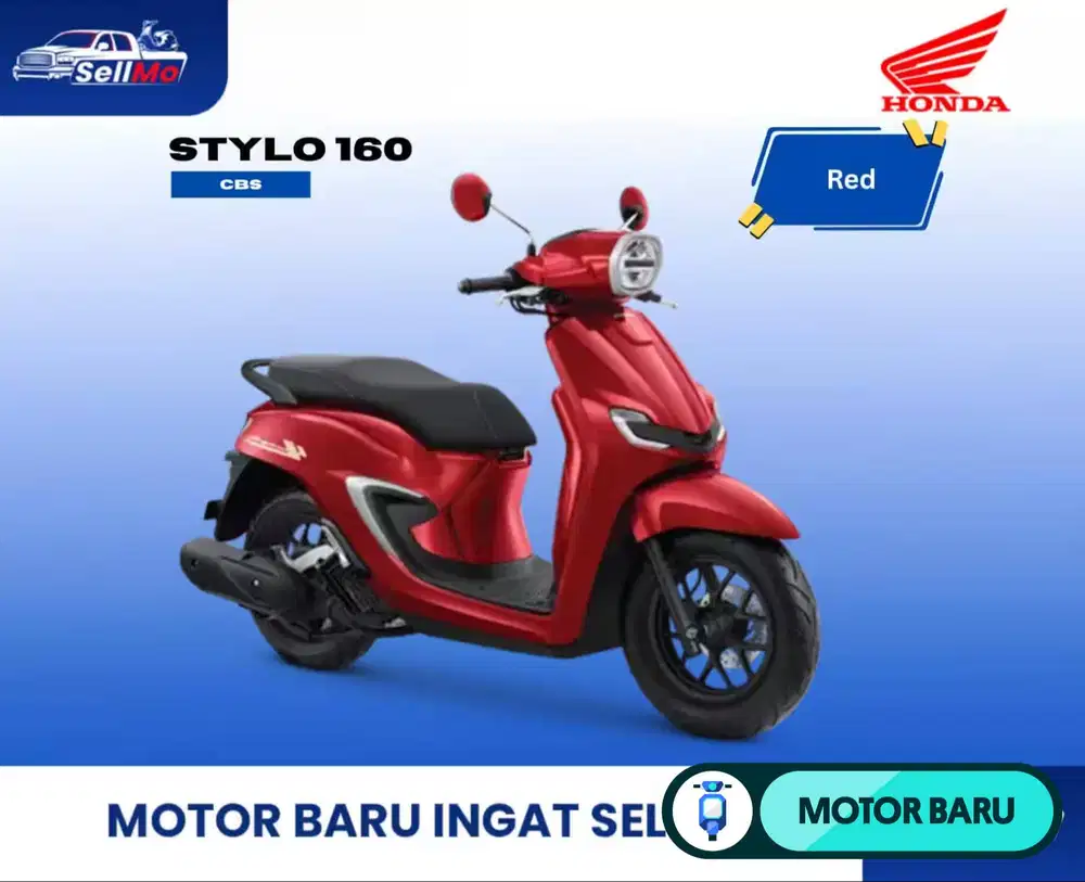 PROMO MOTOR HONDA STYLO 160 CBS DAN STYLO 160 ABS DP MULAI 2 JT AN