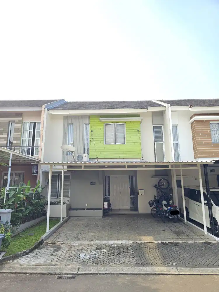 RUMAH SIAP HUNI LINGKUNGAN NYAMAN DI CLUSTER SEVILLA BSD