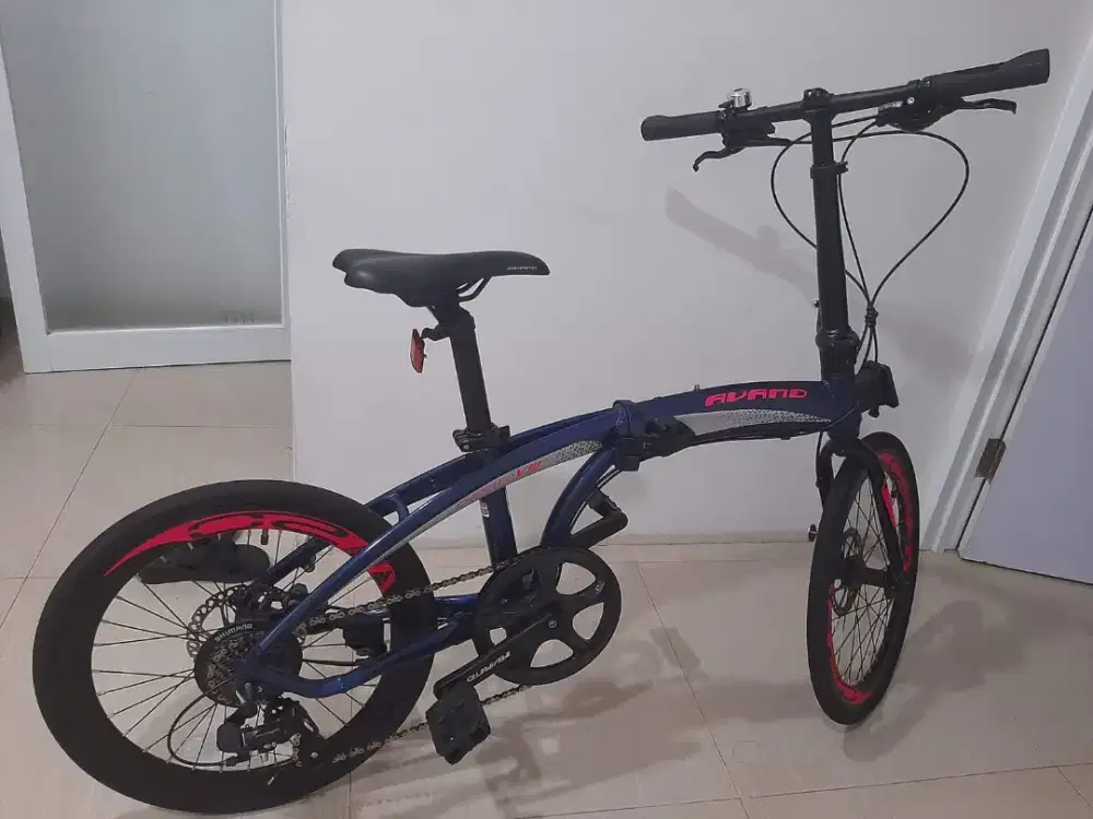 Sepeda pancal merk advan