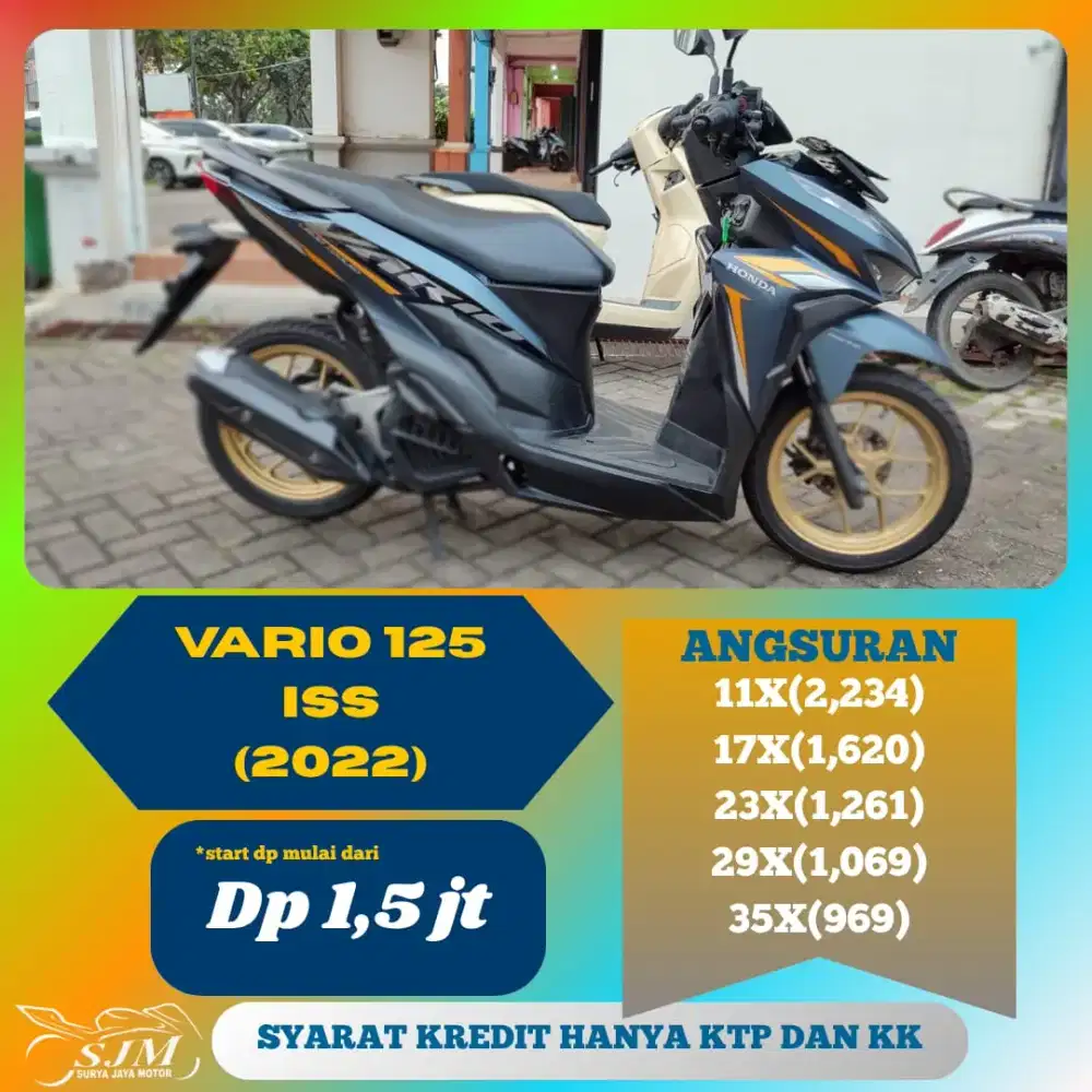HONDA VARIO 125 CBS ISS 2022 SUPER MANTAPP