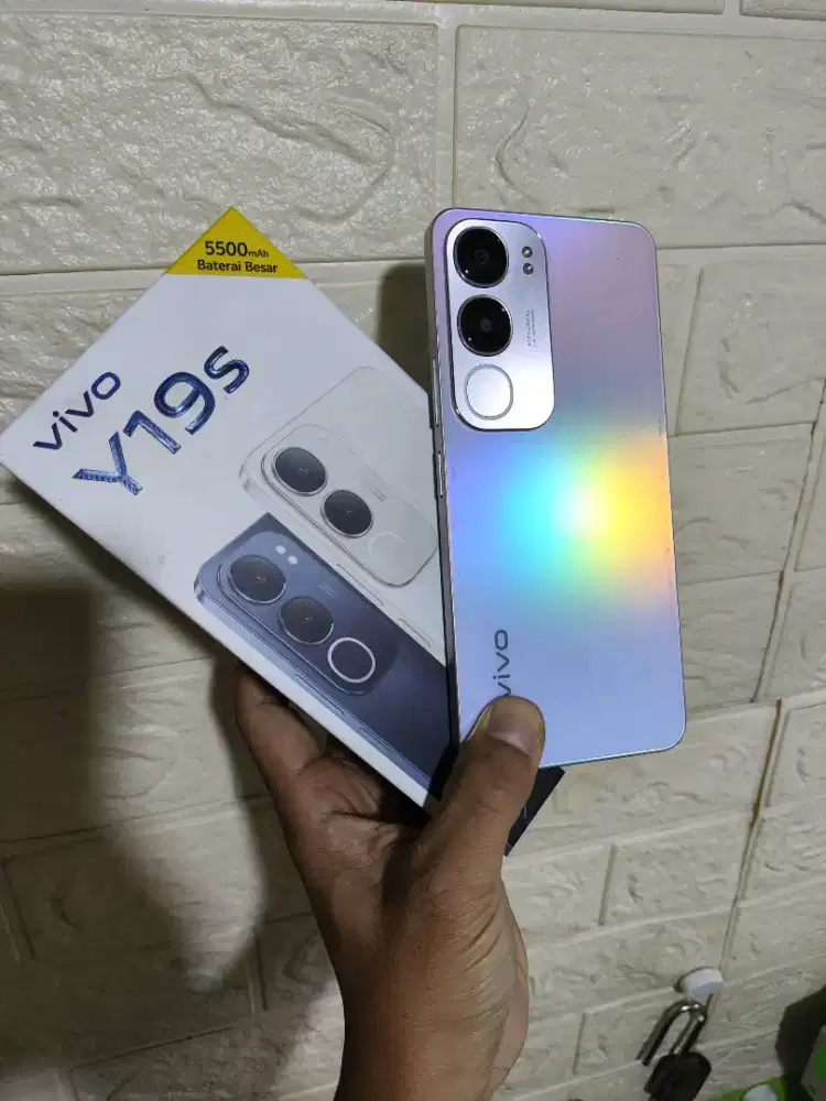 VIVO Y19S RAM 6/128GB FULSET ORI