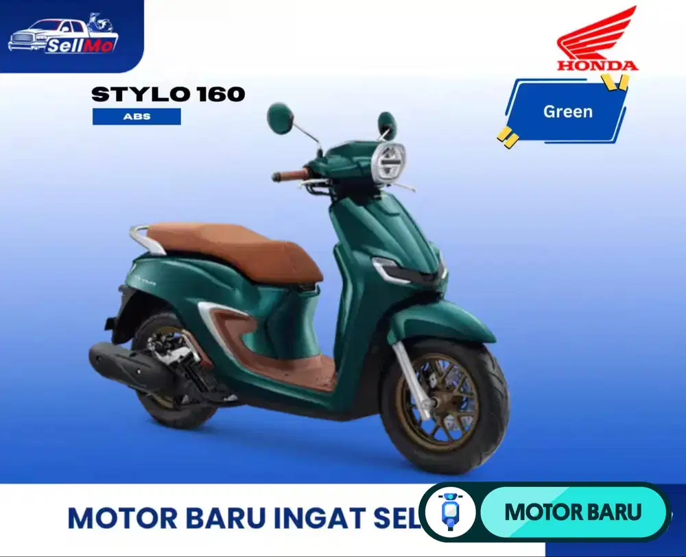 PROMO MOTOR HONDA STYLO 160 CBS DAN STYLO 160 ABS DP MULAI 2 JT AN