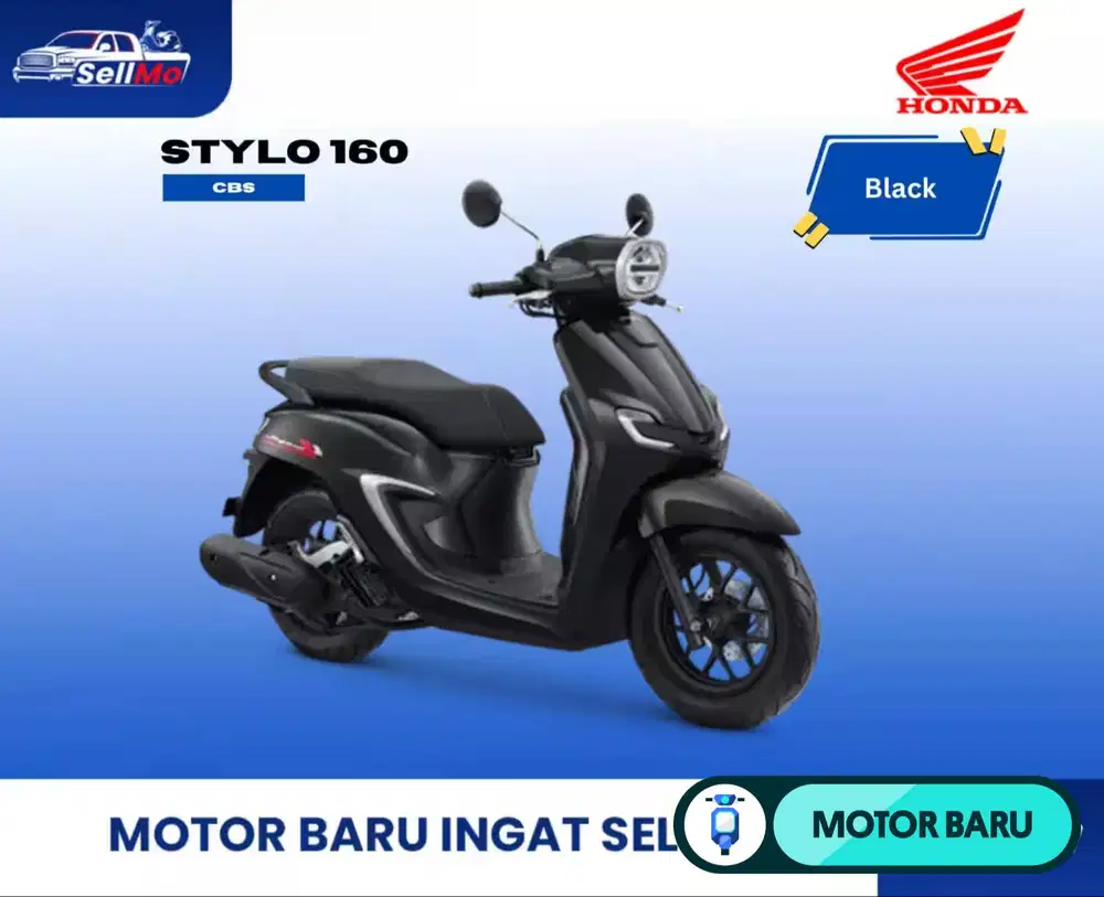 PROMO MOTOR HONDA STYLO 160 CBS DAN STYLO 160 ABS DP MULAI 2 JT AN