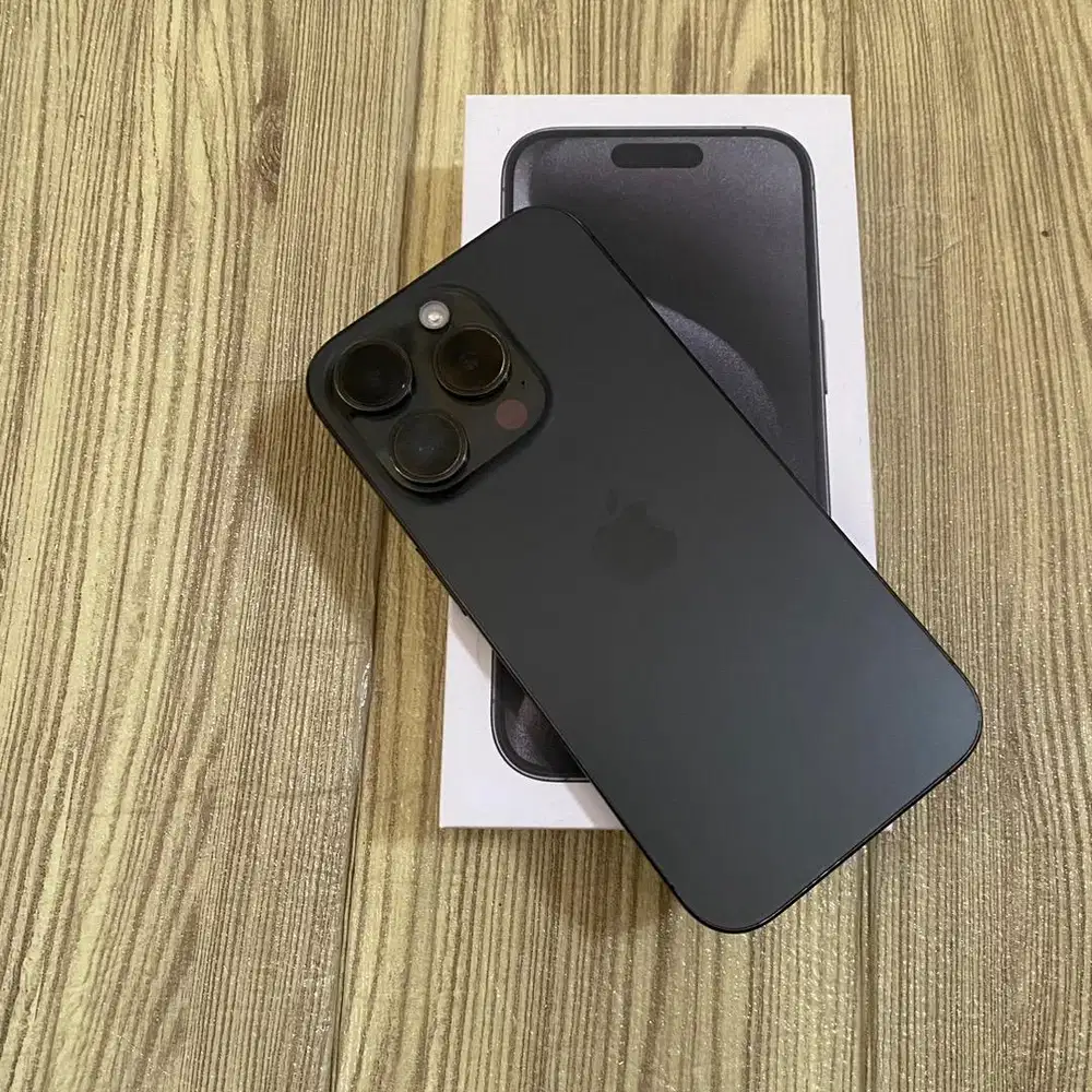 Iphone 15 pro 256gb Ex ibox Fullset bisa COD dan TT