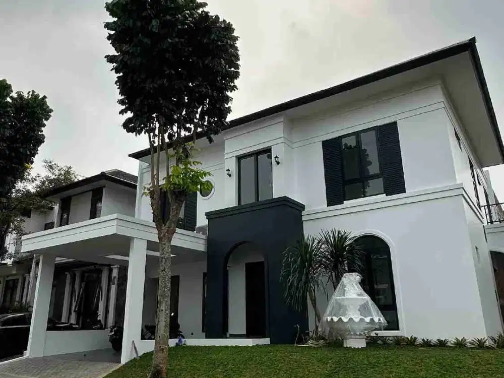 Rumah Baru Modern Hoek Avani BSD dengan Kolam Renang, Harga Spesial 5,9M