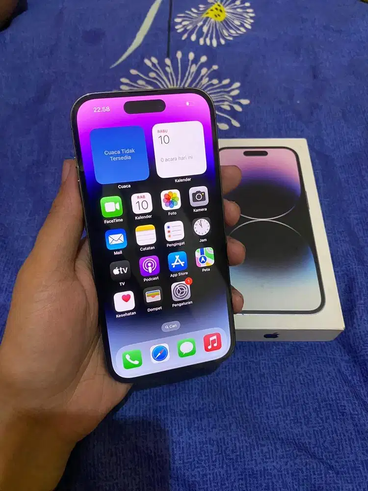 Iphone 14 Pro 128gb iBox Fullset Original