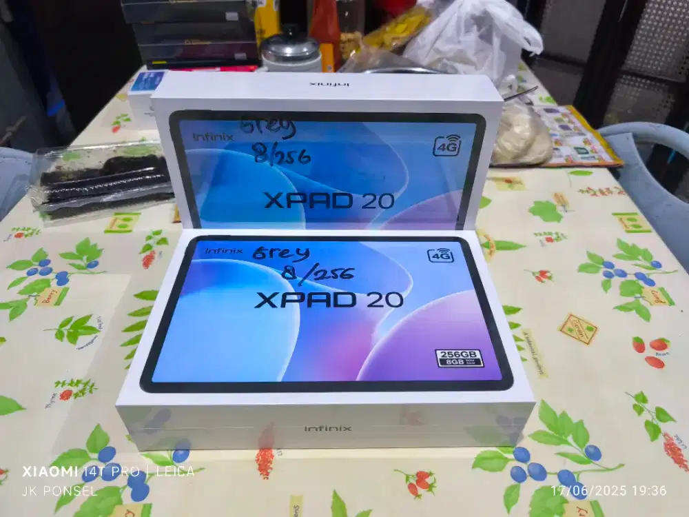 Infinix Xpad 20 4G 8/256 garansi resmi BARU ; segel dus