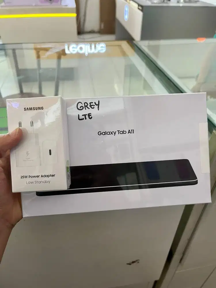 Tab Samsung A11 Bisa Kartu 4/64 GB FREE ADAPTER FAST CHARGING 25 Watt