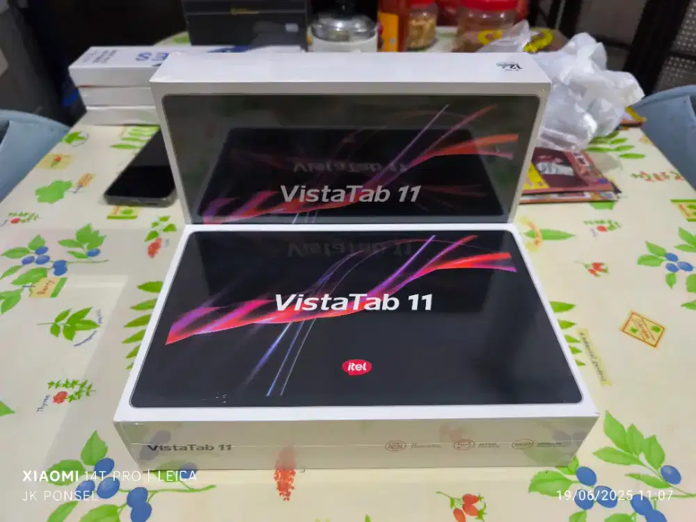 Itel VistaTab 11 4G 4/128 garansi resmi BARU ; segel dus