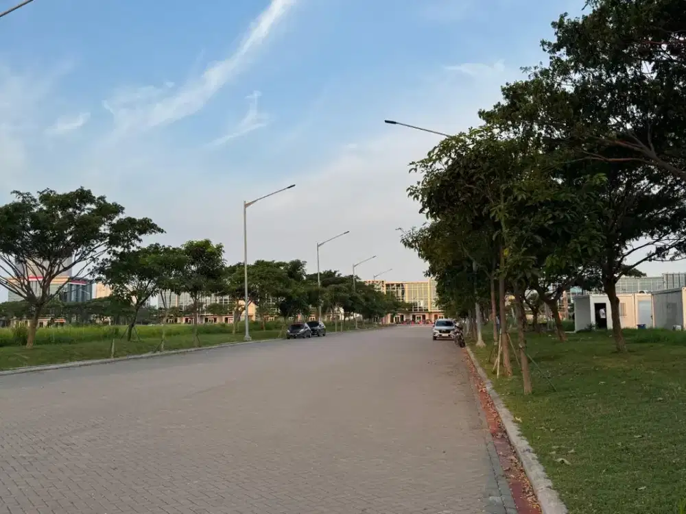 Dijual kavling komersil Wall Street PIK 2