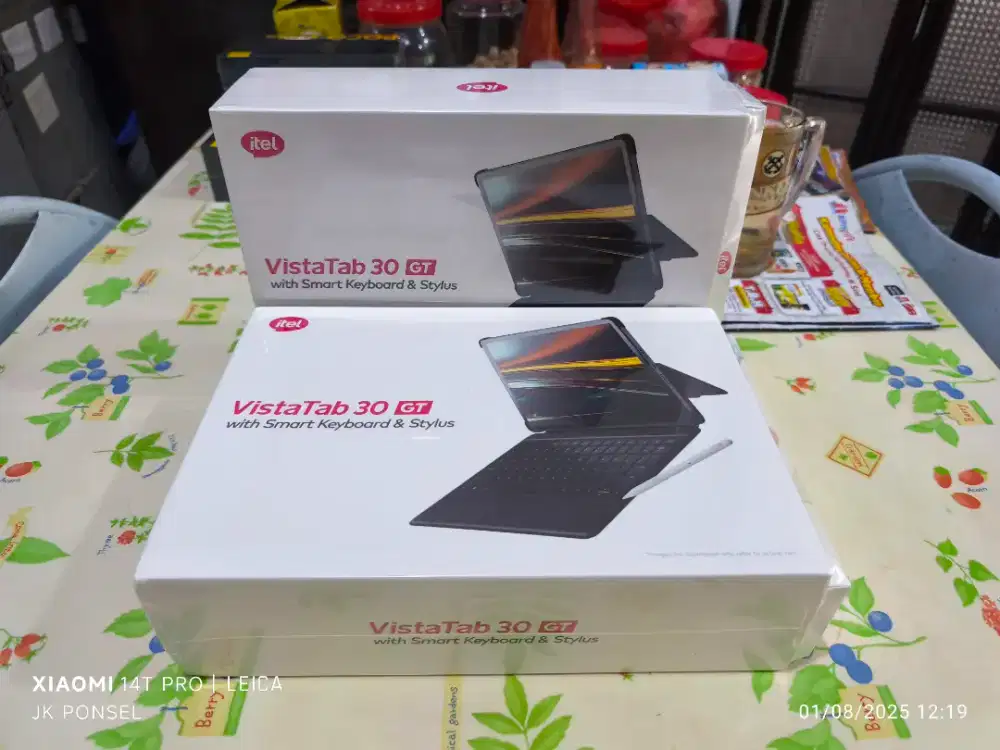 Itel VistaTab 30 GT 4G 6/128 garansi resmi BARU ; segel dus