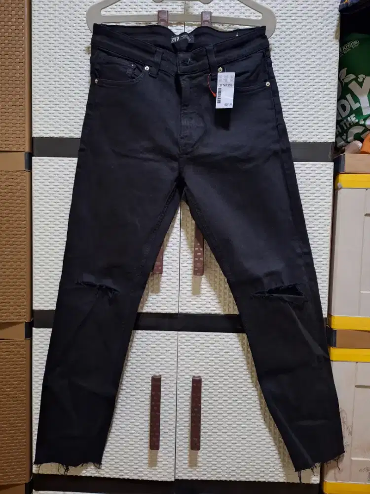 ZARA denimwear black