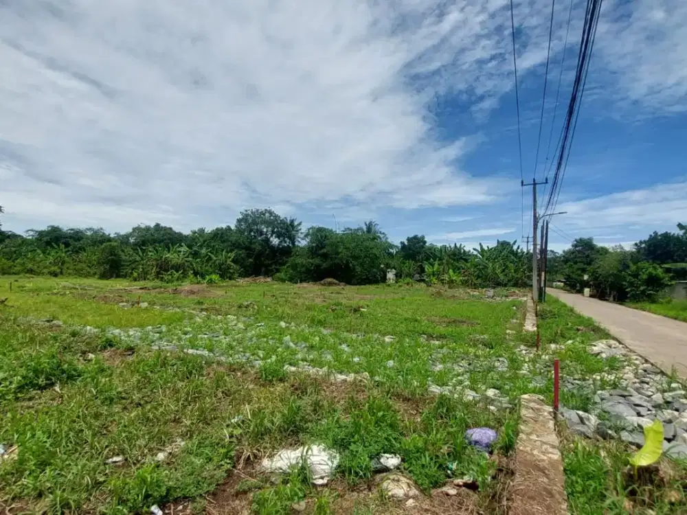 Tanah Murah Cisauk Strategis Dekat Stasiun Jatake