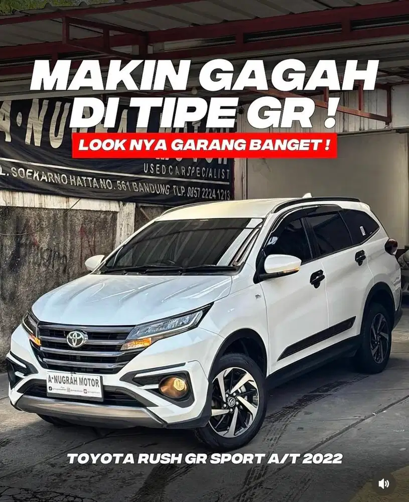 Low KILOMETER ‼️ Toyota New RUSH GR SPORTS MATIC 2022 || ANM