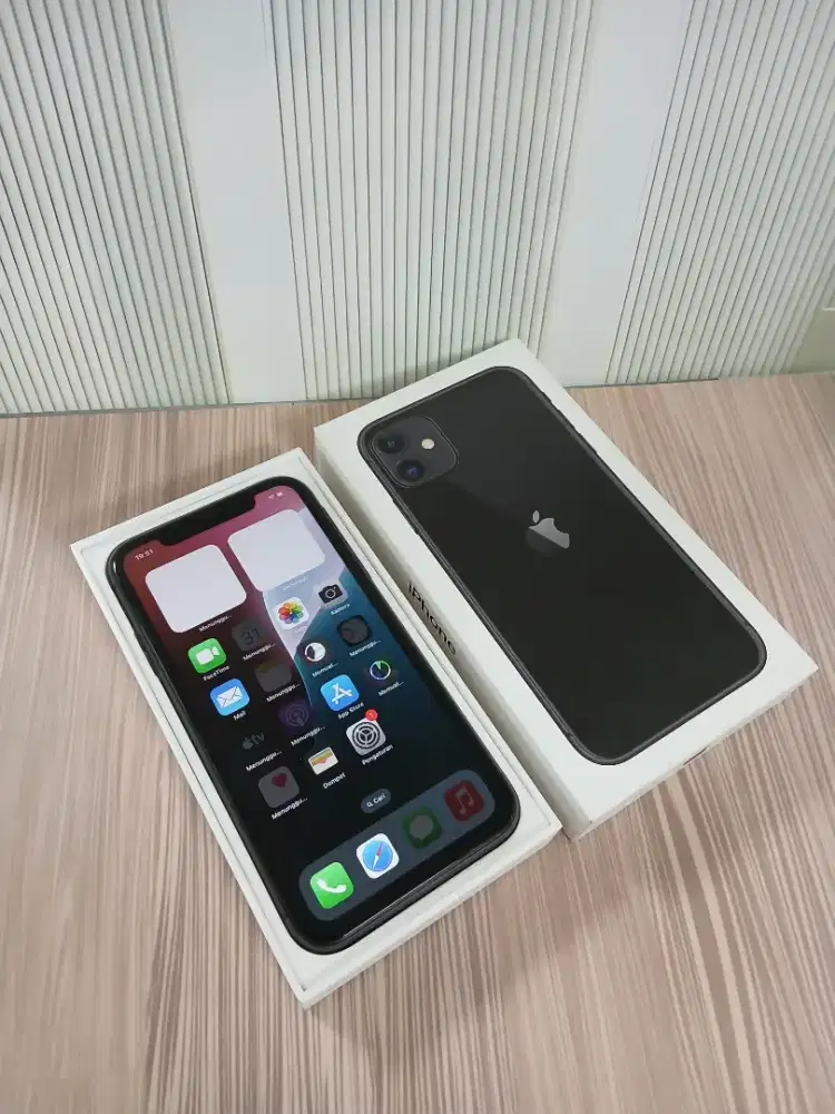 Iphone 11 black 128gb ibox