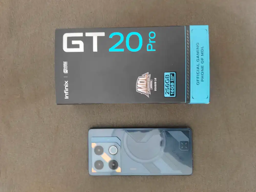 Infinix gt 20 pro 5g 8/256 fullset second
