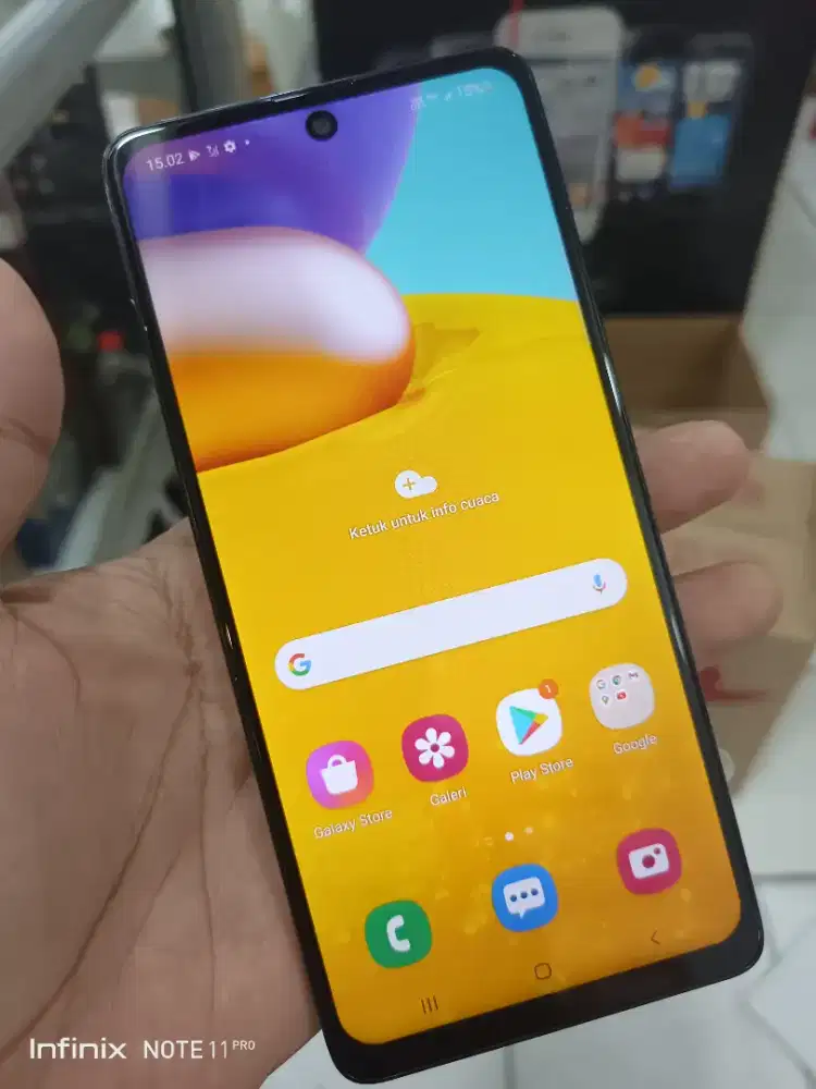 Samsung a71 NFC aktif ram 8/128gb hp aja batangan
