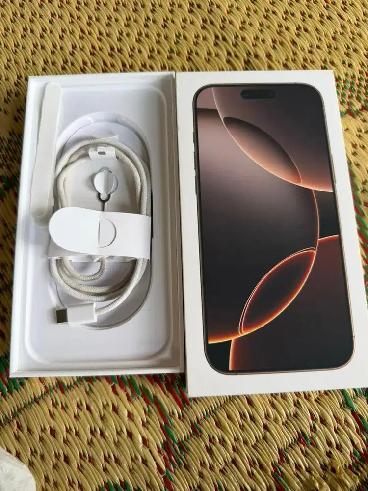 i phone 16 promax 256gb desert titanium