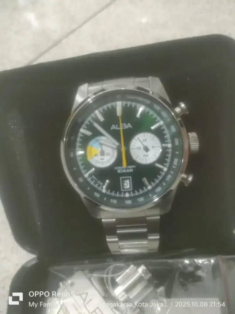 Jam tangan ALBA Signa A4B007X1 Chronograph Men