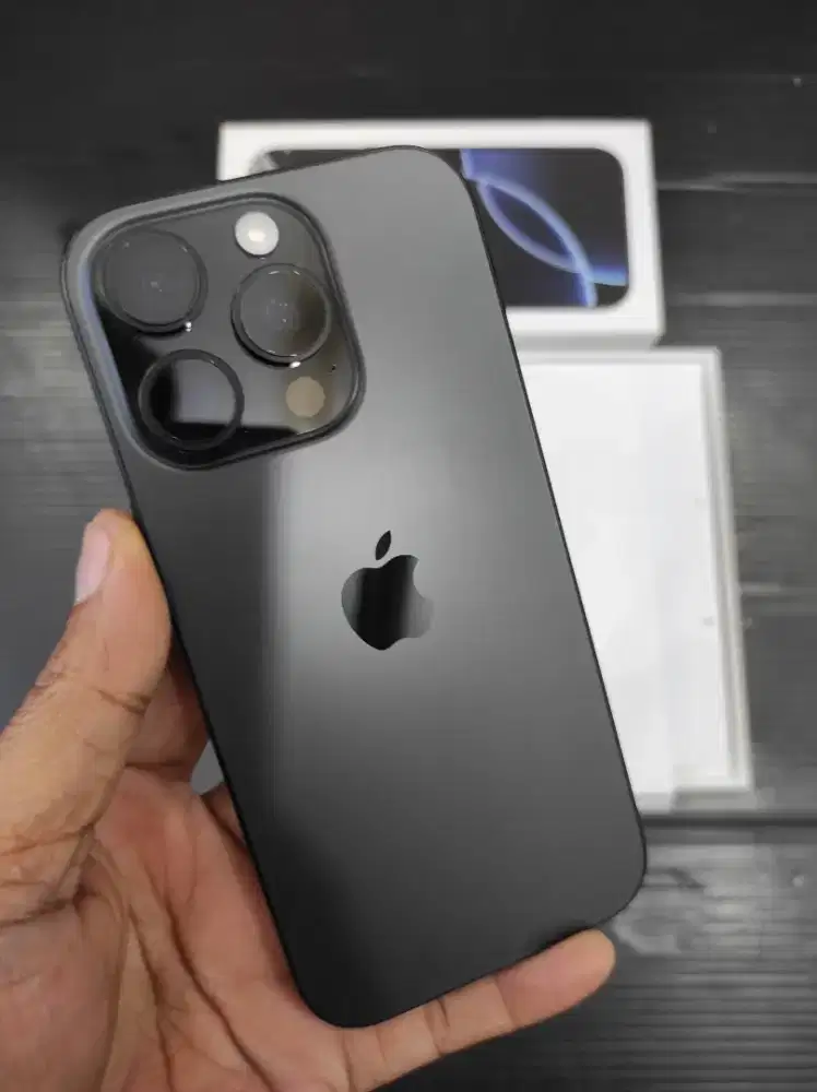 Iphone 16pro 128 Black
Garansi Resmi
Mulus 98%
Bh 100%
Fullset origina