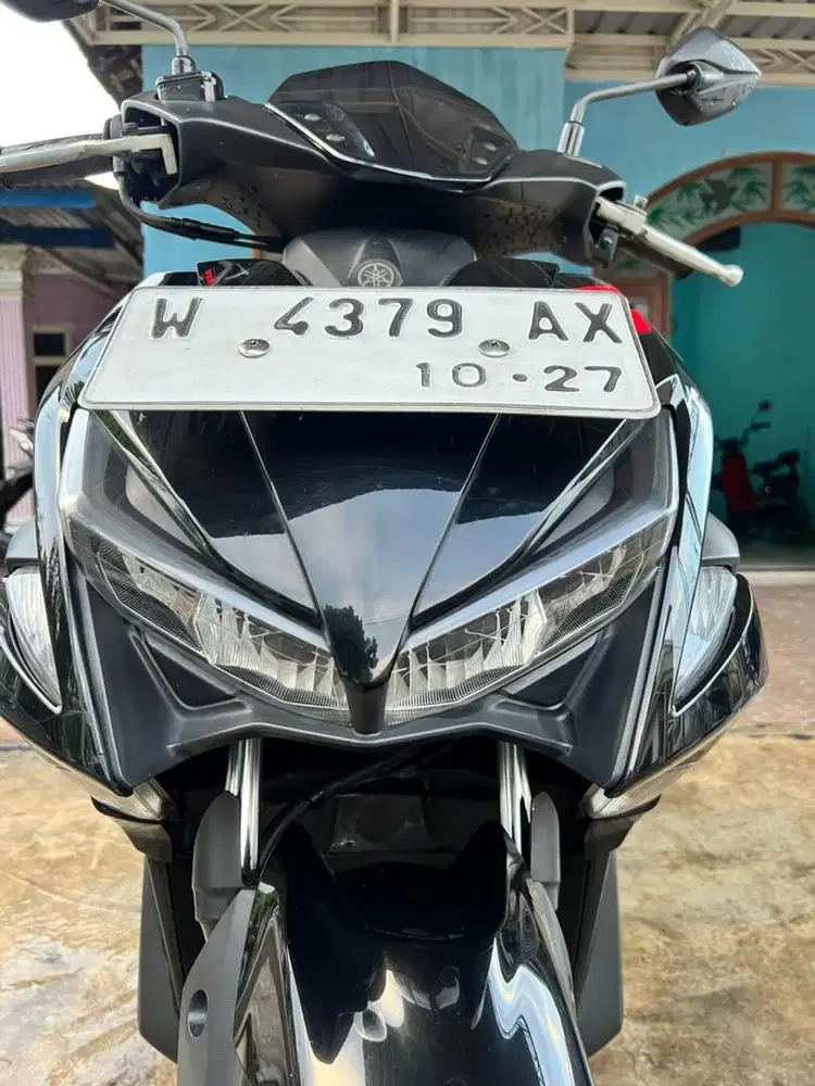 Aerox 2017 akir istimewah ori segel mulus luar dalam plat W gresik