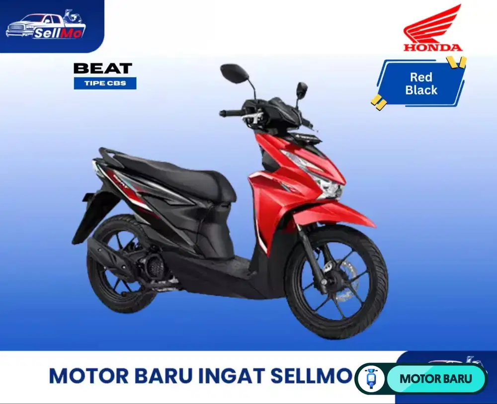 PROMO MOTOR HONDA BEAT CBS SPORTY BEAT STREET BEAT CBS ISS BEAT SMART