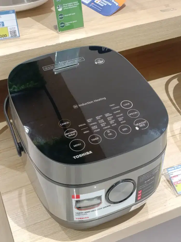 TOSHIBA RICE COOKER 1.8 LITER