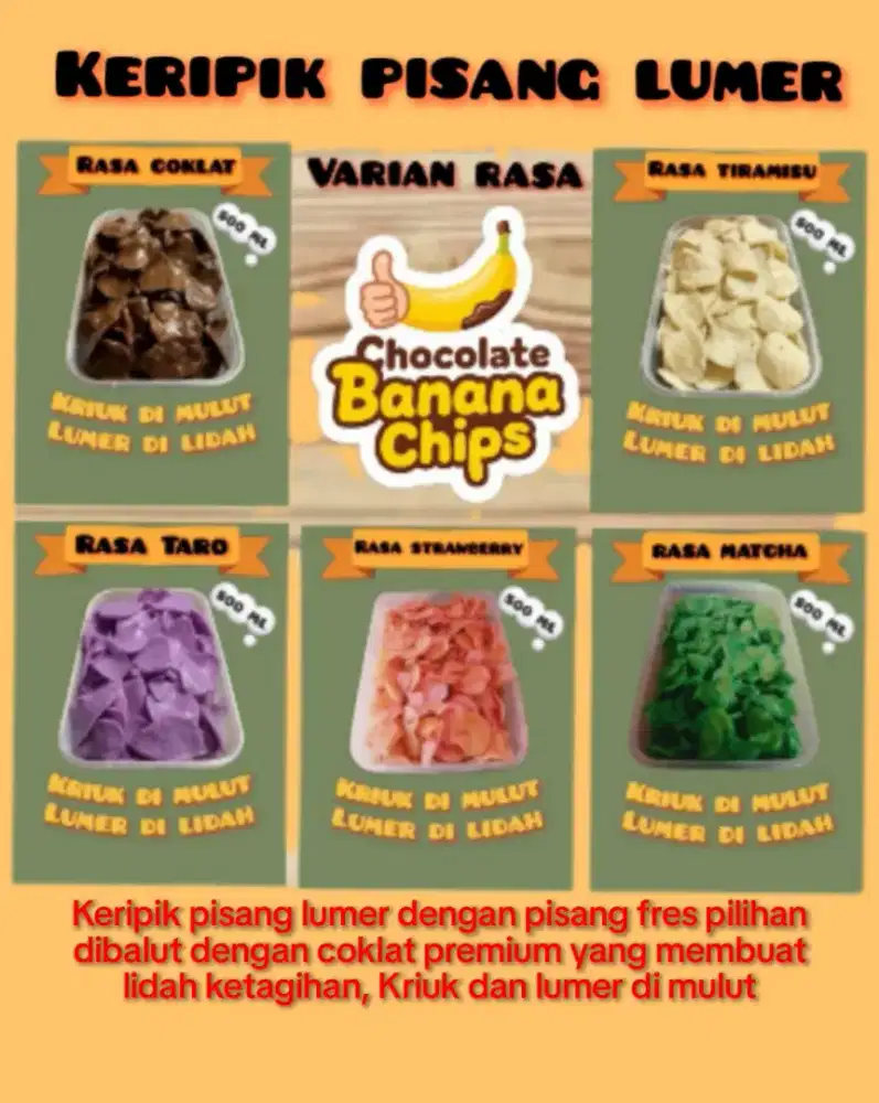 Keripik Pisang Lumer
