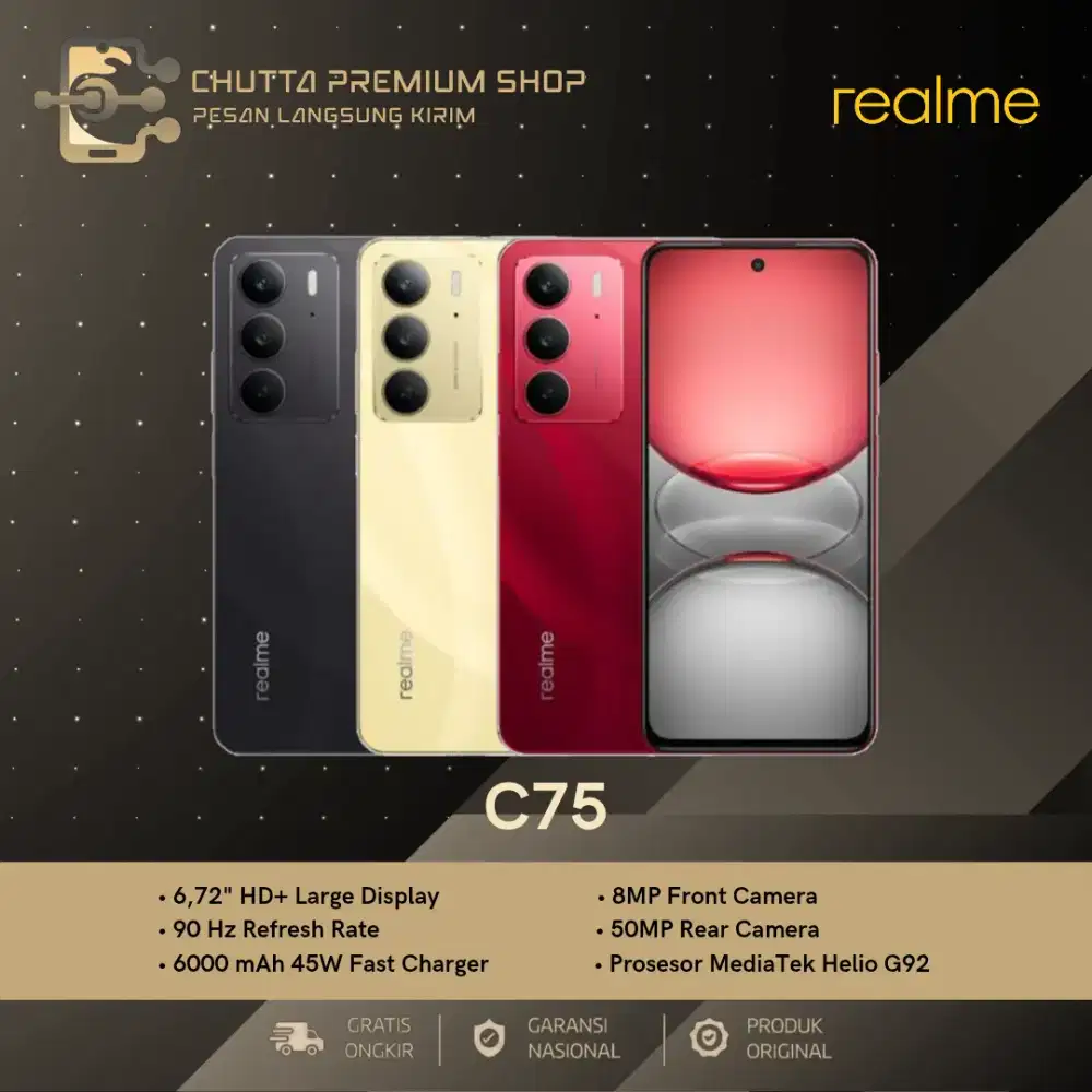 Realme C75 8+16/256GB