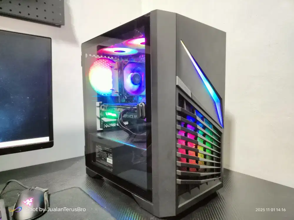 CPU PC ZOTAC GAMING RTX 4060 Ti 16GB INTEL i7 12700 RAM 24GB SSD 500GB