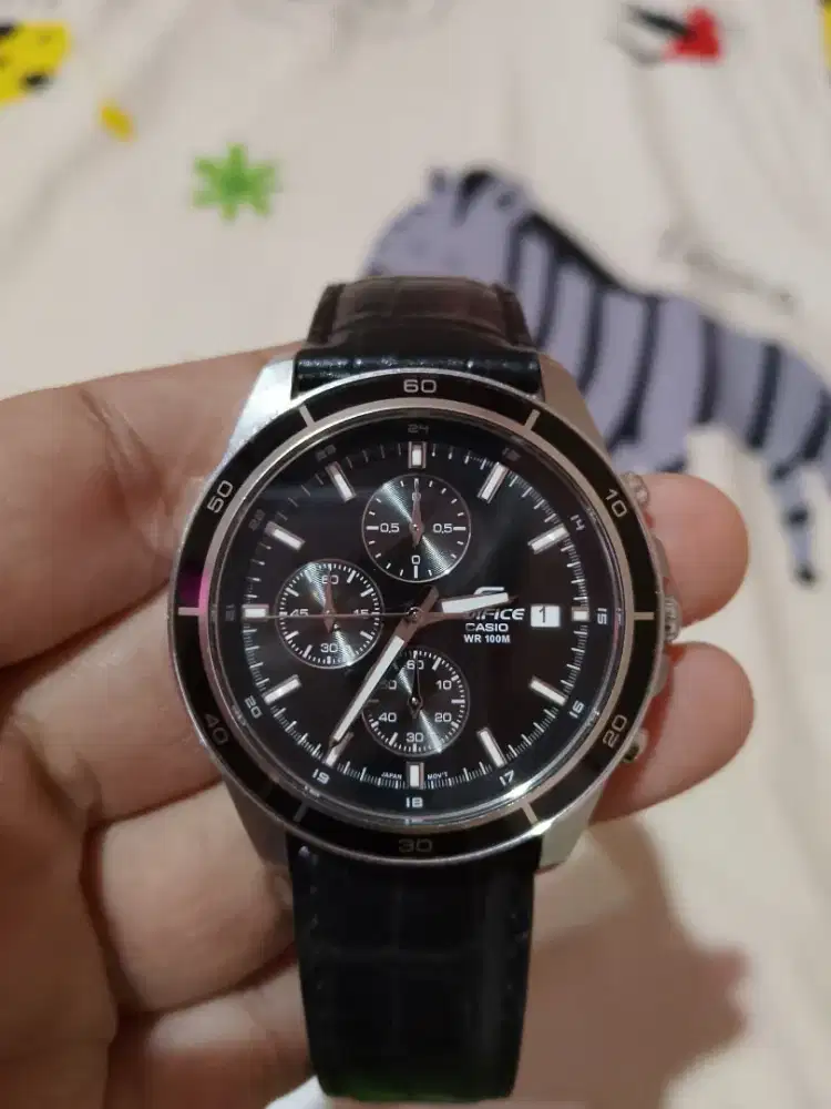 Casio Edifice EFR-526L Original Full Set Elegan, Harga Miring