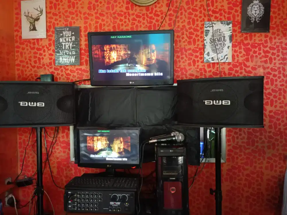 Set Karaoke BMB Komplit, Tinggal nyanyi