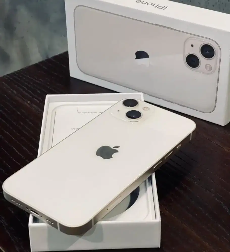 Iphone 13 starlight 128gb Resmi IBOX masih GARANSI