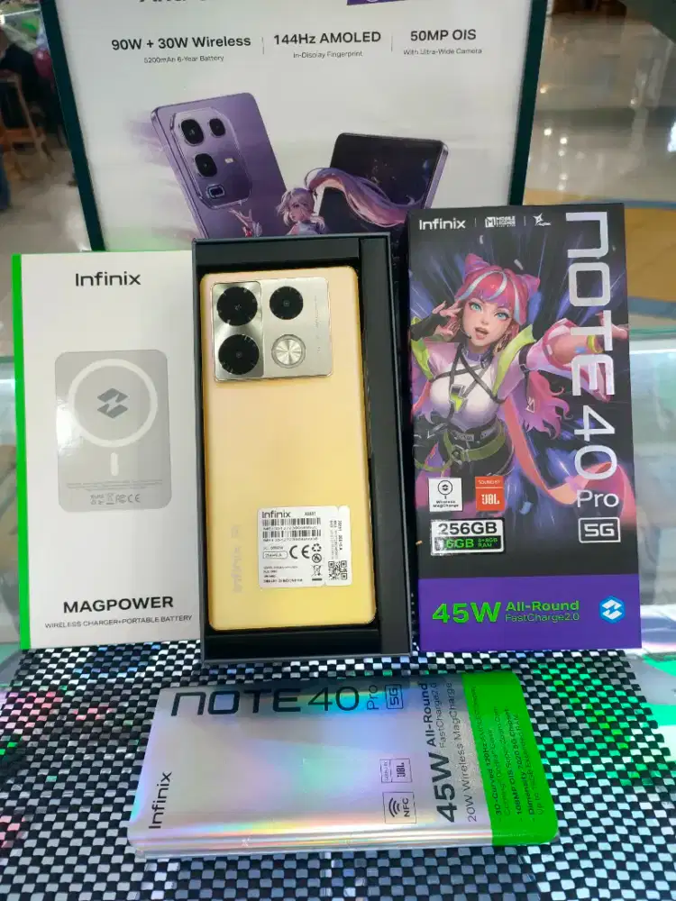 Infinix Note 40pro 5G 8/256