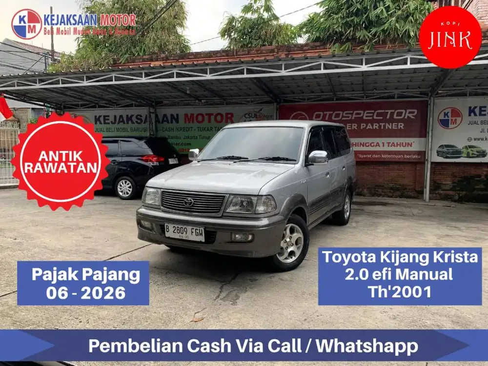 Toyota Kijang Krista 2.0 Efi Manual Th'2001