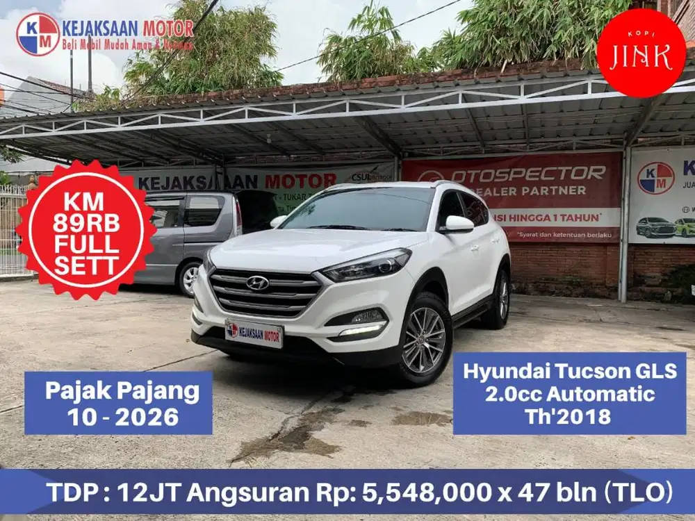Hyundai Tucson GLS 2.0cc Automatic Th'2018 . KM 89 RIBU FULLSET