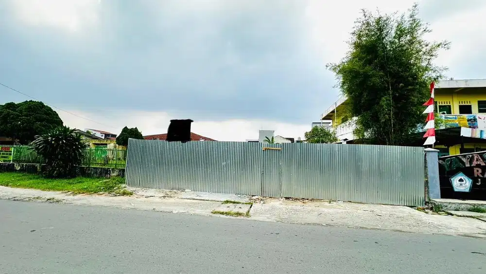 DIJUAL TANAH & BANGUNAN (Dekat Stadion Teladan)