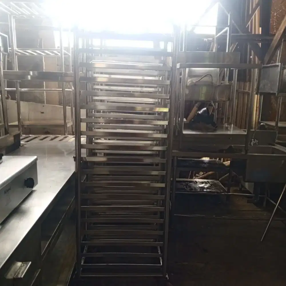 Stainless troli bekry