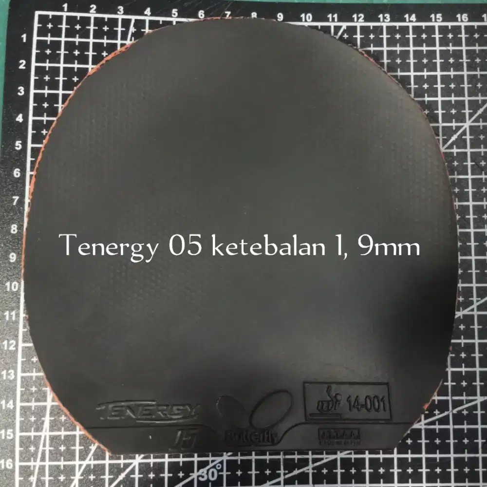Karet bet blade pingpong tenis meja Butterfly Tenergy 05