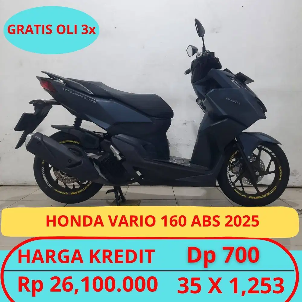 Honda Vario 160 Abs 2025 Dp Hanya 700 Ribu